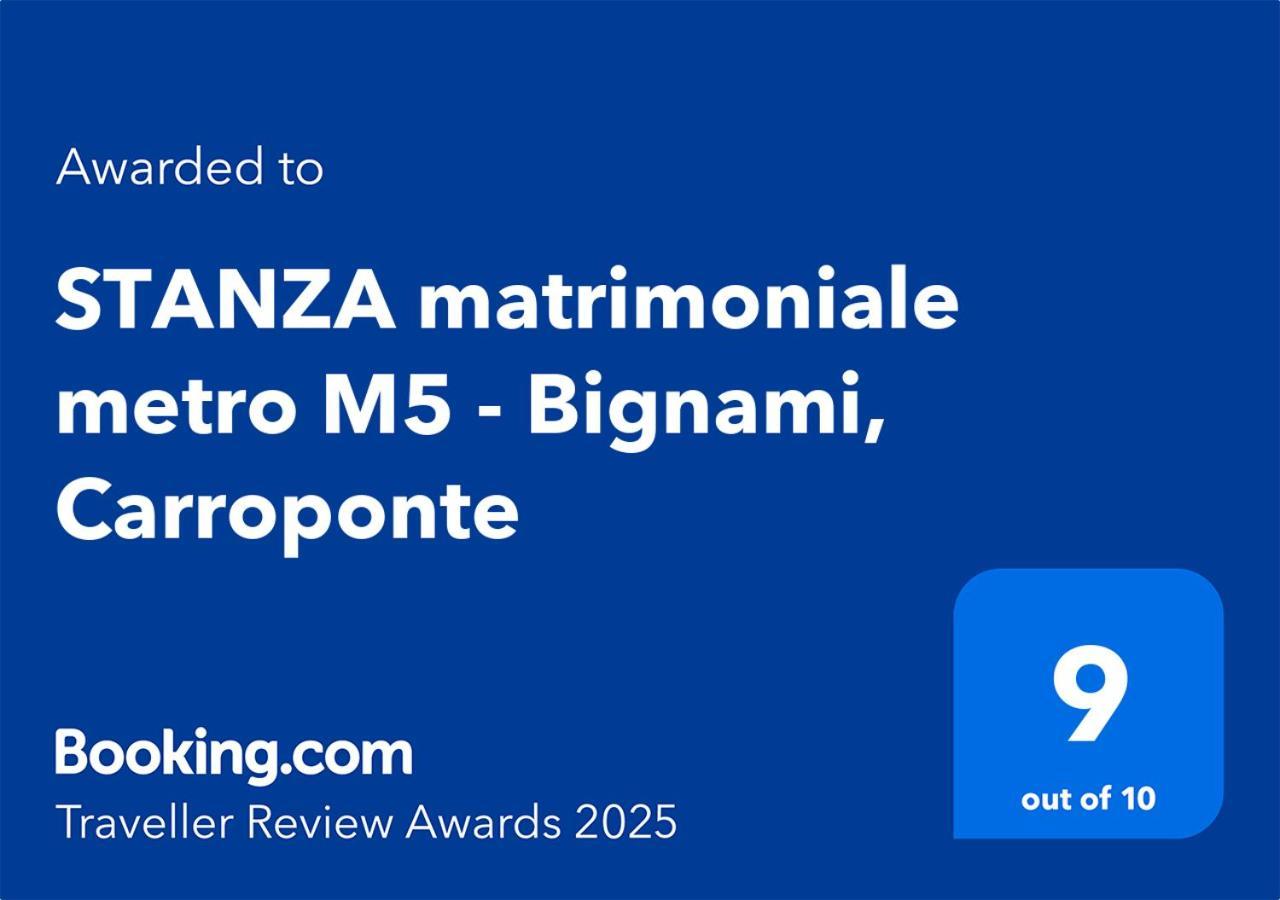 شقة Stanza Matrimoniale Metro M5 - Bignami, Carroponte سستو سان جوفاني المظهر الخارجي الصورة